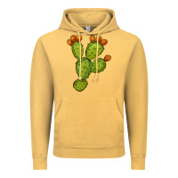 Vintage Mustard cactus Vintage Hoodie - BarkalooDesign