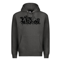 Charcoal Heather Van Morrison Music Premium Hoodie - artisFamous