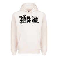 Pale Pink Van Morrison Music Premium Hoodie - artisFamous