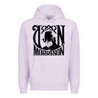 Lilac Van Morrison Music Premium Hoodie - artisFamous