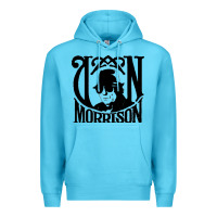 Ocean Blue Van Morrison Music Premium Hoodie - artisFamous