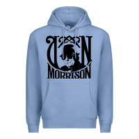 Colony Blue Van Morrison Music Premium Hoodie - artisFamous