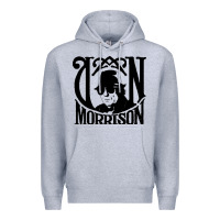 Heather Grey Van Morrison Music Premium Hoodie - artisFamous