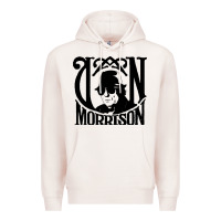 Pale Pink Van Morrison Music Premium Hoodie - artisFamous