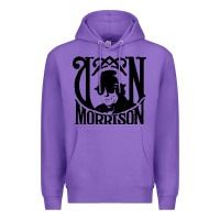Purple Van Morrison Music Premium Hoodie - artisFamous
