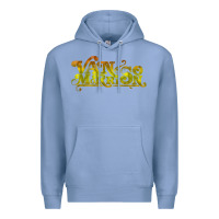 Colony Blue Van Morrison Music Premium Hoodie - artisFamous