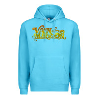 Ocean Blue Van Morrison Music Premium Hoodie - artisFamous