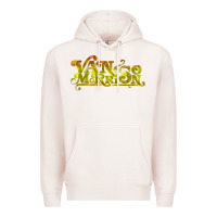 Pale Pink Van Morrison Music Premium Hoodie - artisFamous