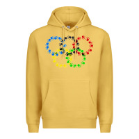 Antique Gold winter olympics Premium Hoodie - artisFamous
