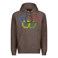 Coffee winter olympics Premium Hoodie - artisFamous