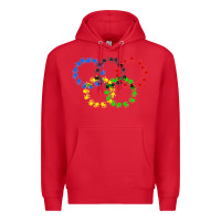 Red winter olympics Premium Hoodie - artisFamous