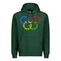 Sports Green winter olympics Premium Hoodie - artisFamous