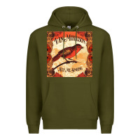 Army Green Van Morrison Music Premium Hoodie - artisFamous