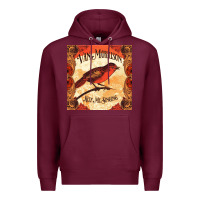 Burgundy Van Morrison Music Premium Hoodie - artisFamous