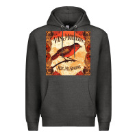 Charcoal Heather Van Morrison Music Premium Hoodie - artisFamous