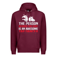 Burgundy awesome tap dancer shirt classic Premium Hoodie - artisFamous