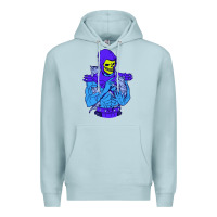 Blue Mist skeletor's cat premium scoop csic las Premium Hoodie - artisFamous