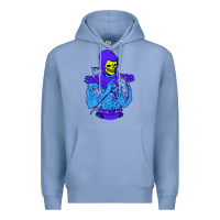 Colony Blue skeletor's cat premium scoop csic las Premium Hoodie - artisFamous