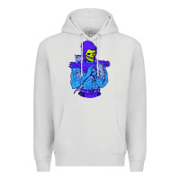 Dove Grey skeletor's cat premium scoop csic las Premium Hoodie - artisFamous