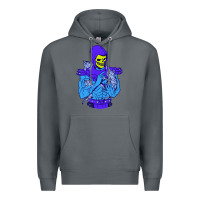 Rock skeletor's cat premium scoop csic las Premium Hoodie - artisFamous