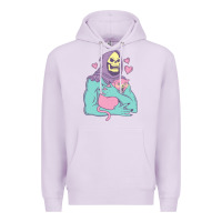 Lilac skeletor's cat premium scoop classic Premium Hoodie - artisFamous