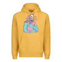 Mustard skeletor's cat premium scoop classic Premium Hoodie - artisFamous