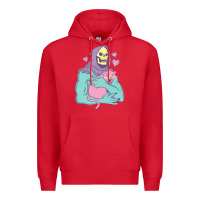 Red skeletor's cat premium scoop classic Premium Hoodie - artisFamous