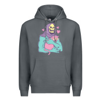 Rock skeletor's cat premium scoop classic Premium Hoodie - artisFamous