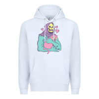 White skeletor's cat premium scoop classic Premium Hoodie - artisFamous
