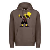 Coffee dabbing bart Premium Hoodie - artisFamous