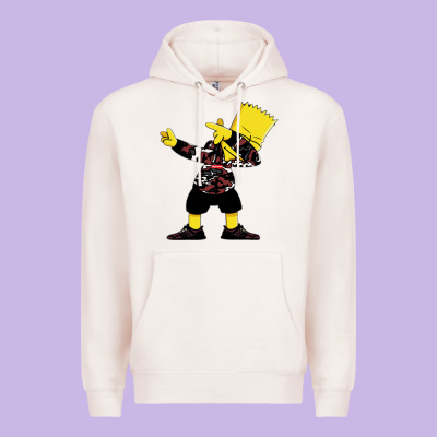 Dabbing Bart Premium Hoodie Designed By Artisfamous