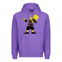 Purple dabbing bart Premium Hoodie - artisFamous