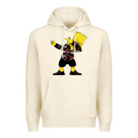 Sandshell dabbing bart Premium Hoodie - artisFamous