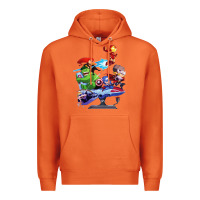 Carrot superheroes Premium Hoodie - artisFamous