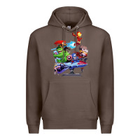 Coffee superheroes Premium Hoodie - artisFamous