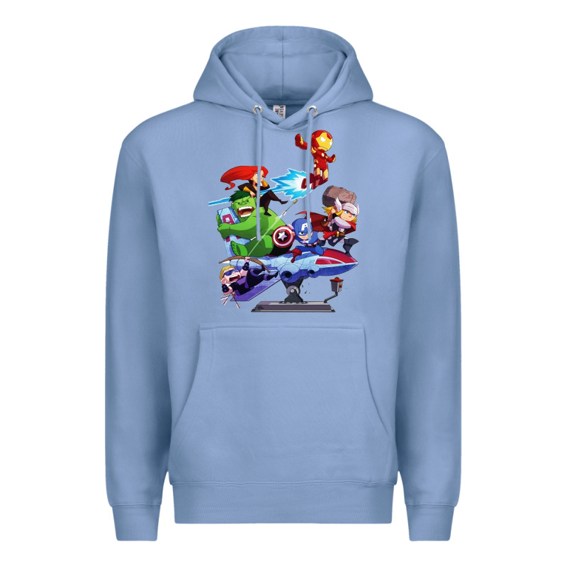 Superheroes Premium Hoodie by artisFamous | Teevron