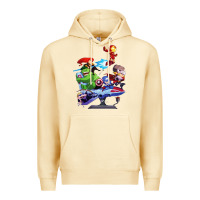 Pina Colada superheroes Premium Hoodie - artisFamous