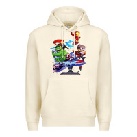 Sandshell superheroes Premium Hoodie - artisFamous