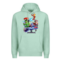 Seafoam superheroes Premium Hoodie - artisFamous