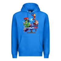True Royal superheroes Premium Hoodie - artisFamous