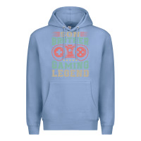 Colony Blue SON BROTHER GAMING LEGEND Premium Hoodie - artisFamous