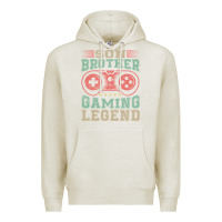 Oatmeal Heather SON BROTHER GAMING LEGEND Premium Hoodie - artisFamous