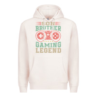 Pale Pink SON BROTHER GAMING LEGEND Premium Hoodie - artisFamous