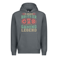 Rock SON BROTHER GAMING LEGEND Premium Hoodie - artisFamous