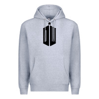 Heather Grey dr who tshirt Premium Hoodie - artisFamous
