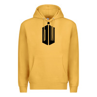 Mustard dr who tshirt Premium Hoodie - artisFamous