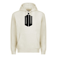 Oatmeal Heather dr who tshirt Premium Hoodie - artisFamous