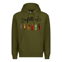 Army Green genesis new Premium Hoodie - artisFamous