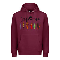 Burgundy genesis new Premium Hoodie - artisFamous