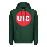 Sports Green UIC College Premium Hoodie - artisFamous